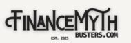 FinanceMythBusters logo with bold modern typography in blue and gold, representing personal finance education and myth-busting insights.